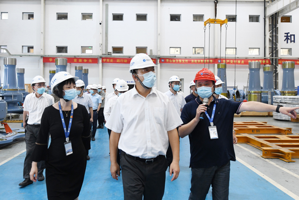 杭州市副市長柯吉欣一行調(diào)研威尼斯9499登錄入口股份