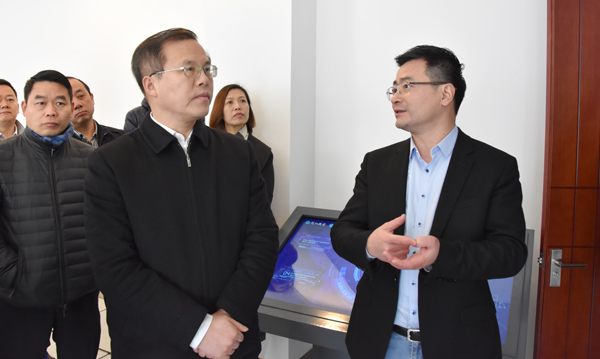 杭州市委常委、余杭區(qū)委書記毛溪浩一行蒞臨我司考察調(diào)研