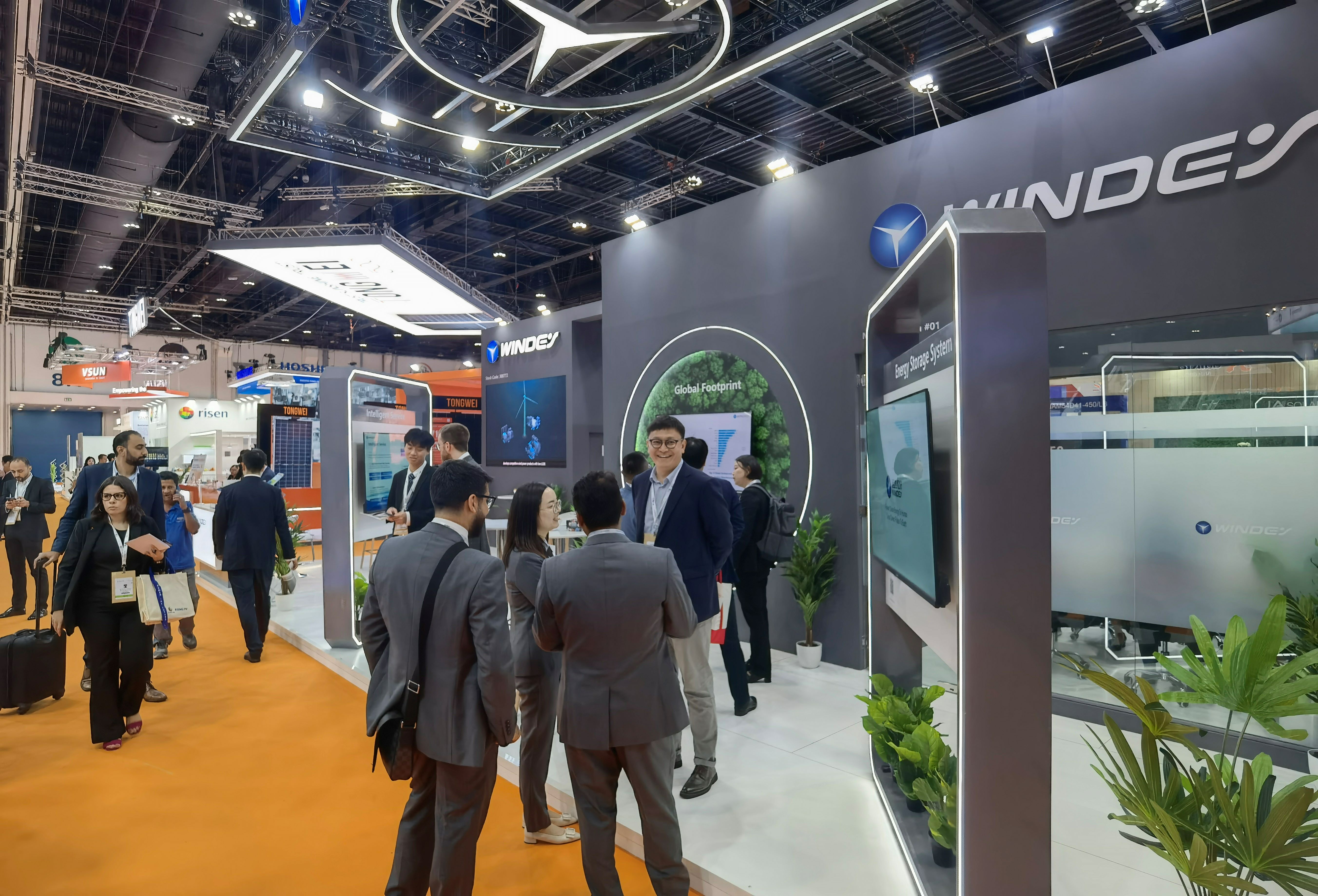 直擊會場！威尼斯9499登錄入口股份驚艷亮相2024中東世界未來能源峰會