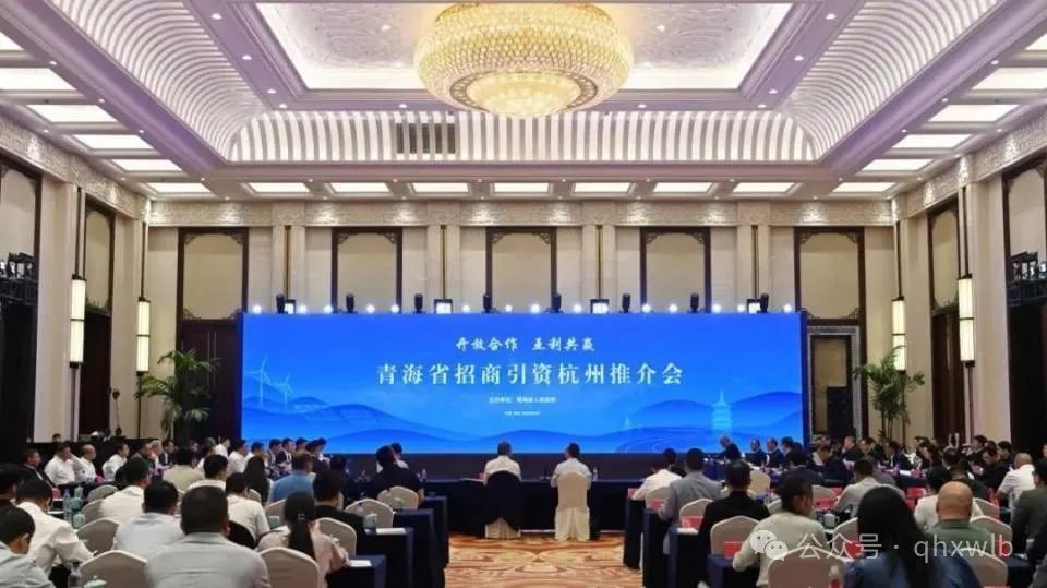 陳棋受邀參加青海省招商引資杭州推介會